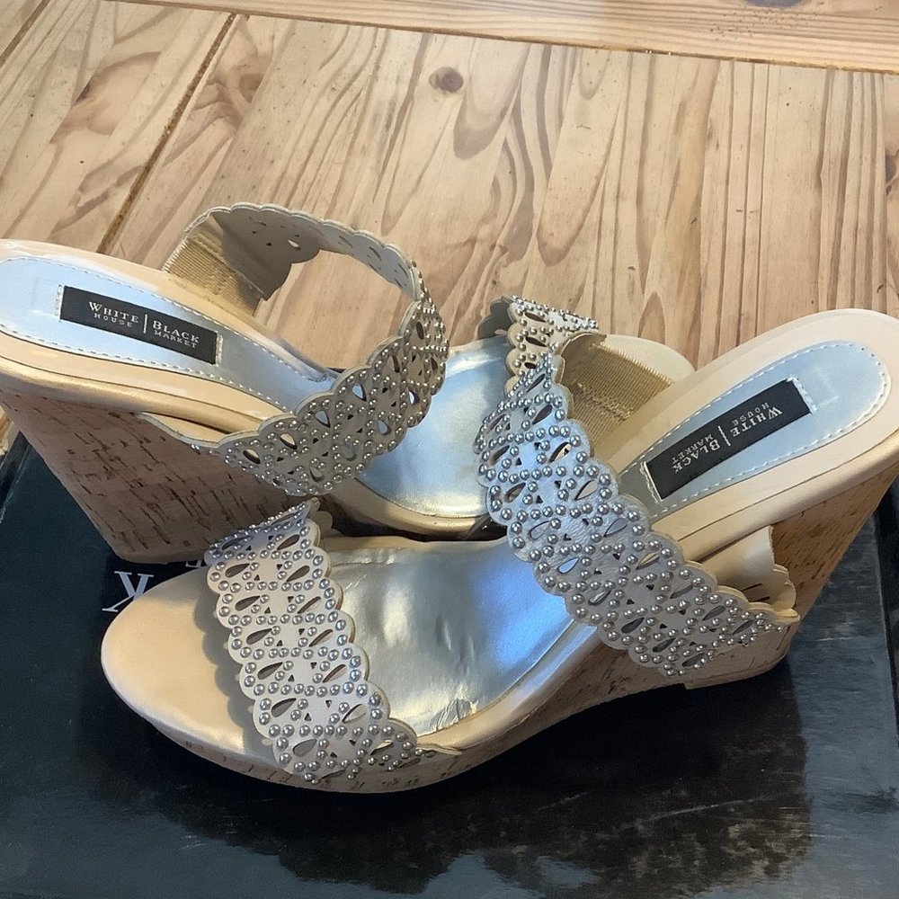 White House Black Market Jazlyn Wedges